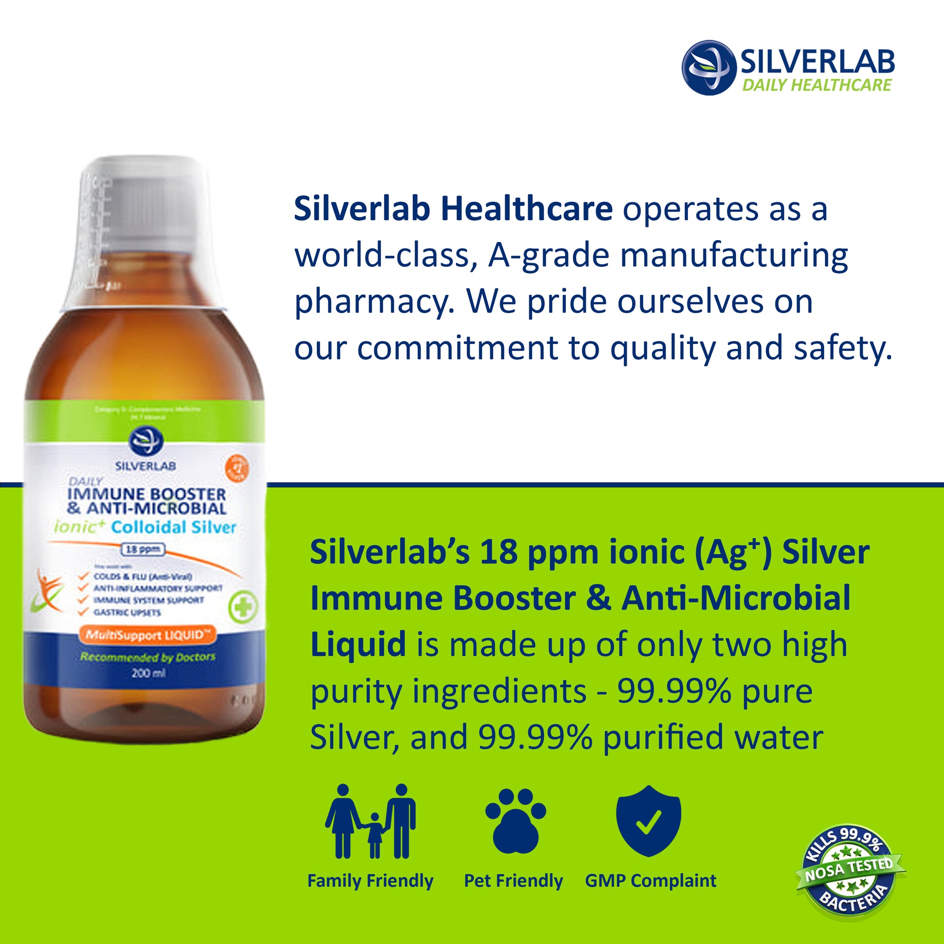 Silverlab Immune Booster & Anti-Microbial